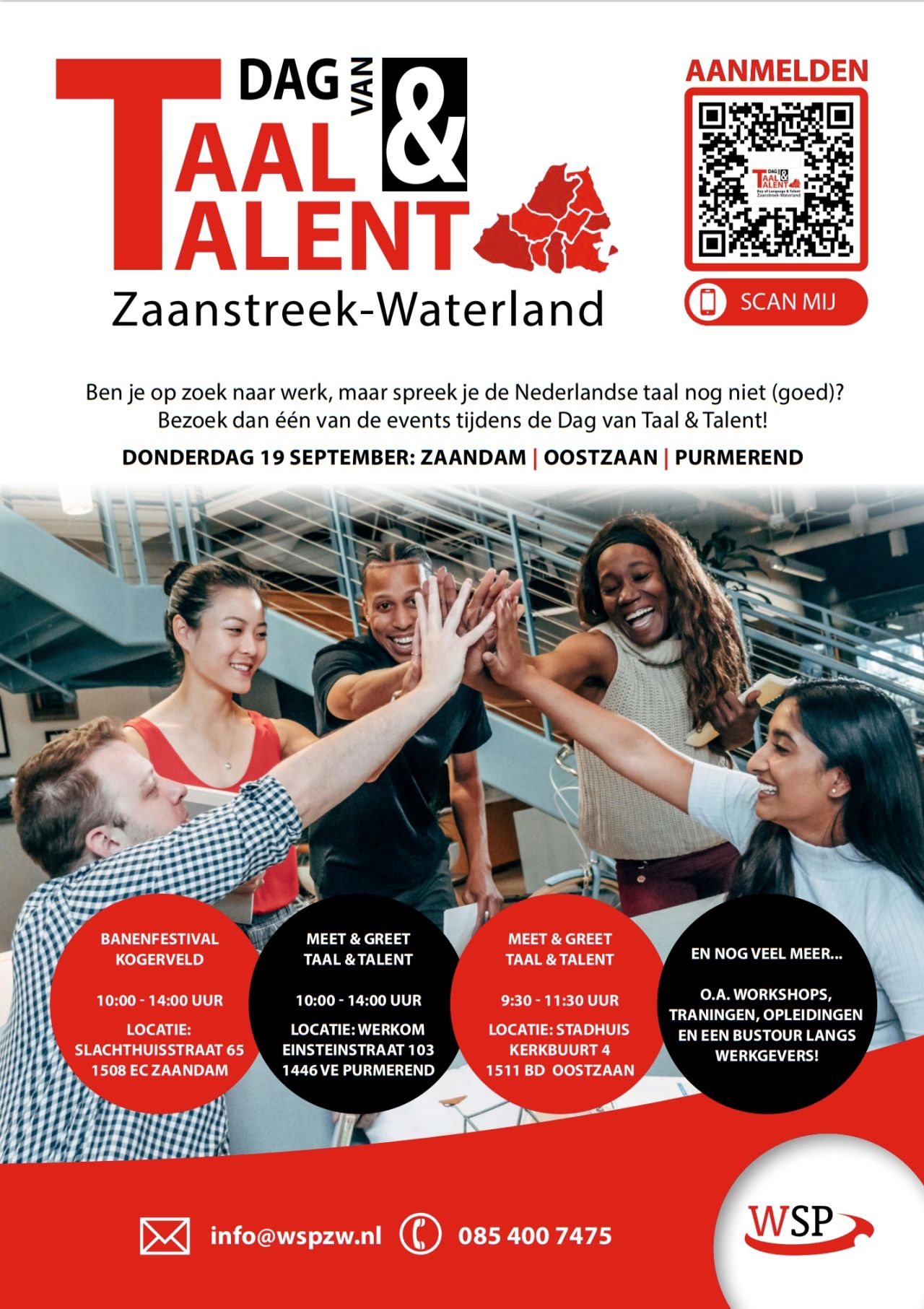 flyer Dag van Taal en Talent 